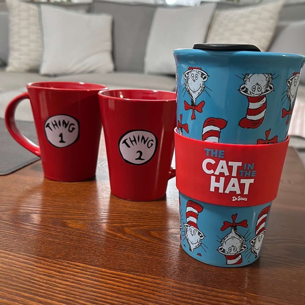 The Cat in the Hat mug set